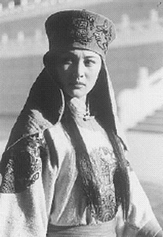 傳說中的太平天國著名女官洪宣嬌，電視劇《太平天國》劇照