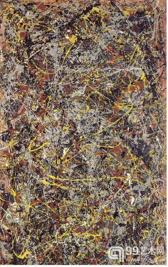 波洛克的《1948年作品第五號》