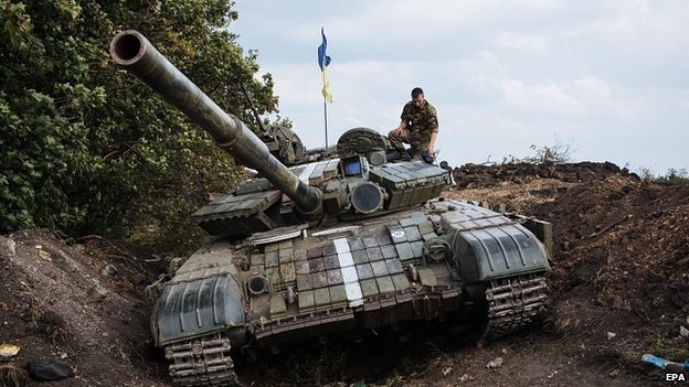 Ukrainian forces have recently made gains against pro-Russia separatists in the east