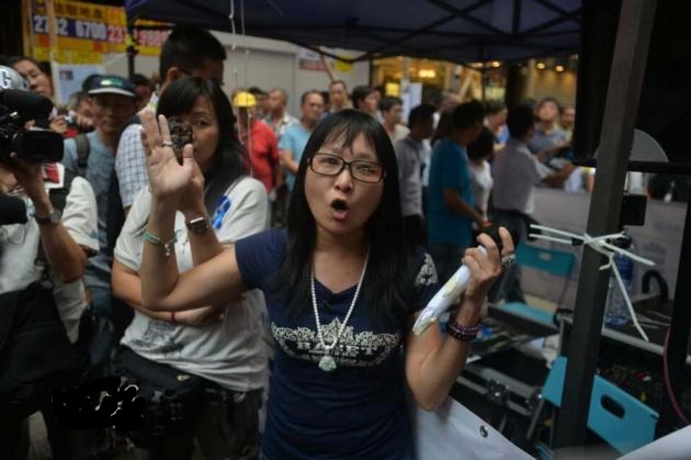 陳淨心指部分傳媒及政客不斷抹黑反佔中人士為黑社會。