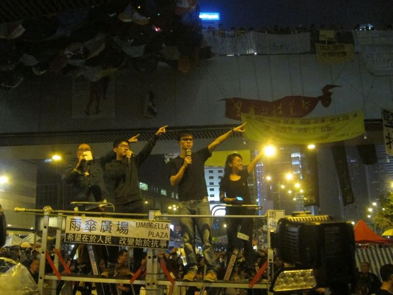 學聯宣佈將行動升級包圍政府總部