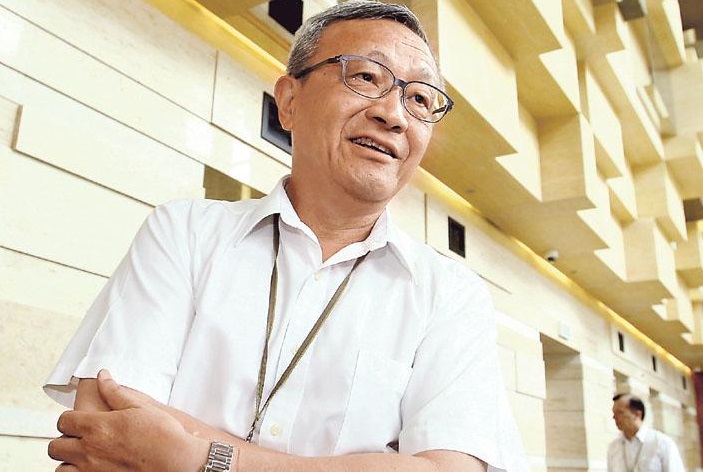 華懋主席龔仁心 昨在如心廣場華懋總部回應裁決,表示不受裁決的結果影響,強調天地依然有正氣,任何裁決無改基金行善宗旨。