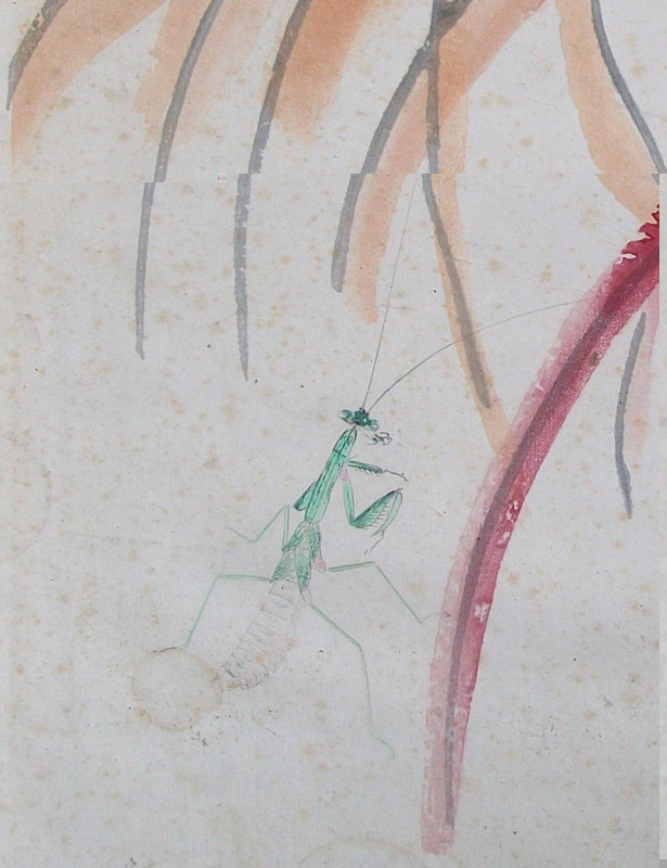 《秋佳》原作 (局部)