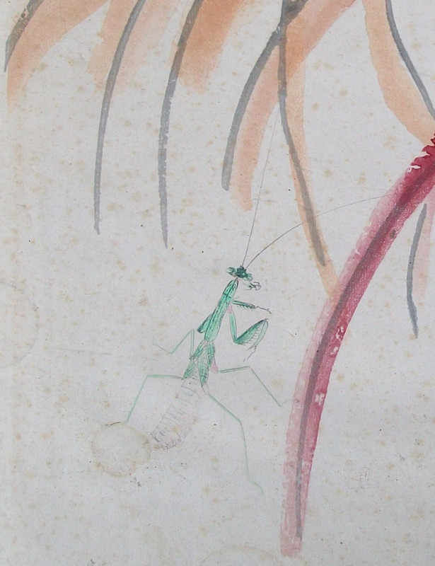 《秋佳》原作  (局部)