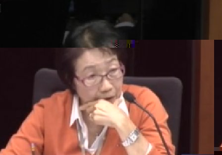 立法會福利事務委員會主席陳婉嫻指,勞工及福利局長張建宗在長者生活津貼問題上把立法會「擺上枱」。